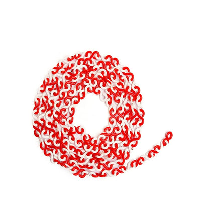 S Hook Type Plastic Safety Chain Barrier Cone-Thickness-6mm