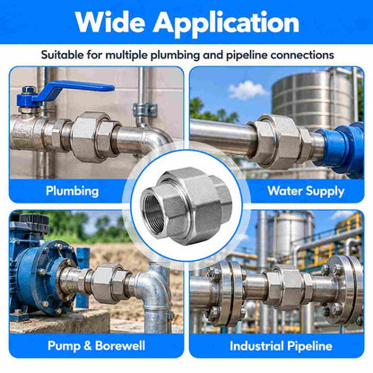 SS Union Pipe Fitting