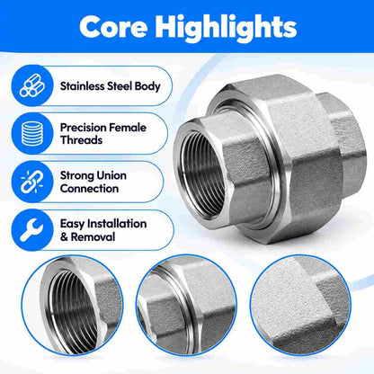 SS Union Pipe Fitting