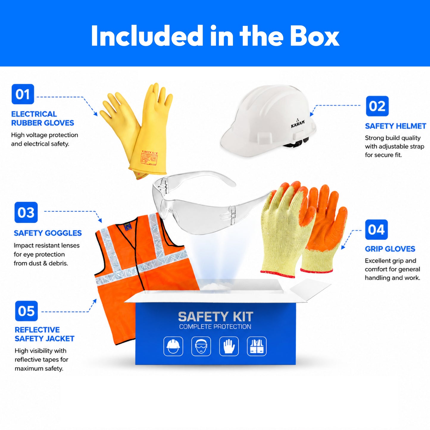 Safety Kit for Industrial & Construction