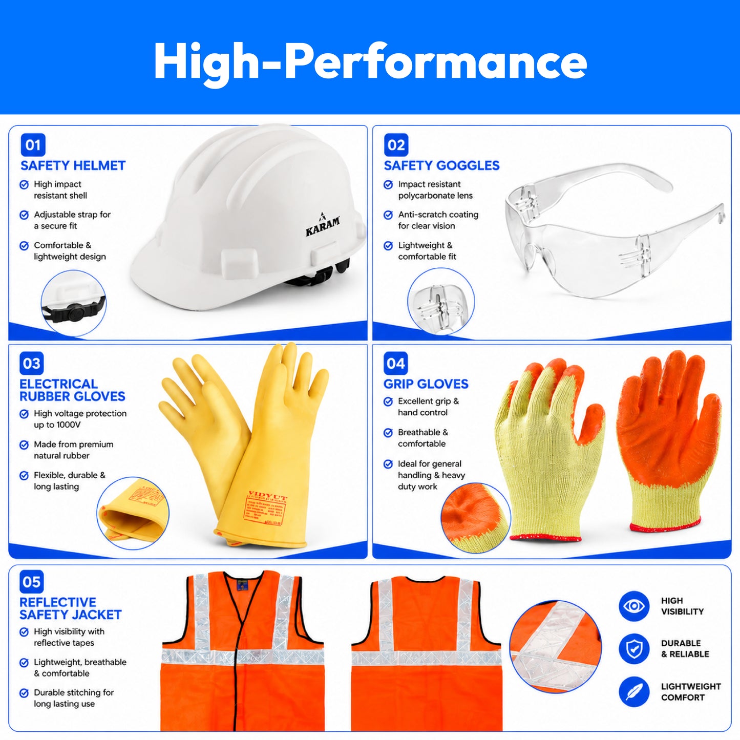 Safety Kit for Industrial & Construction