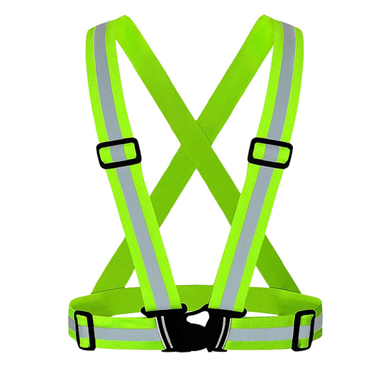 Safety Reflective Vest Belt High Visibility Gear Stripe (2inch)