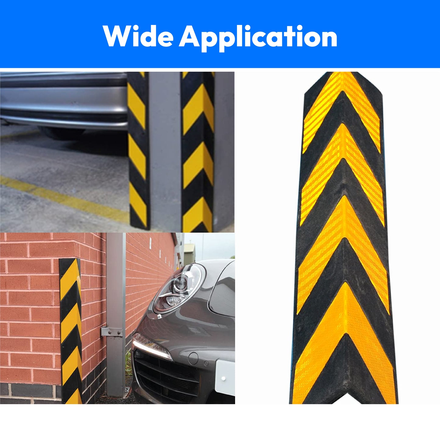 Safety Rubber Corner Guard Size: 80cm