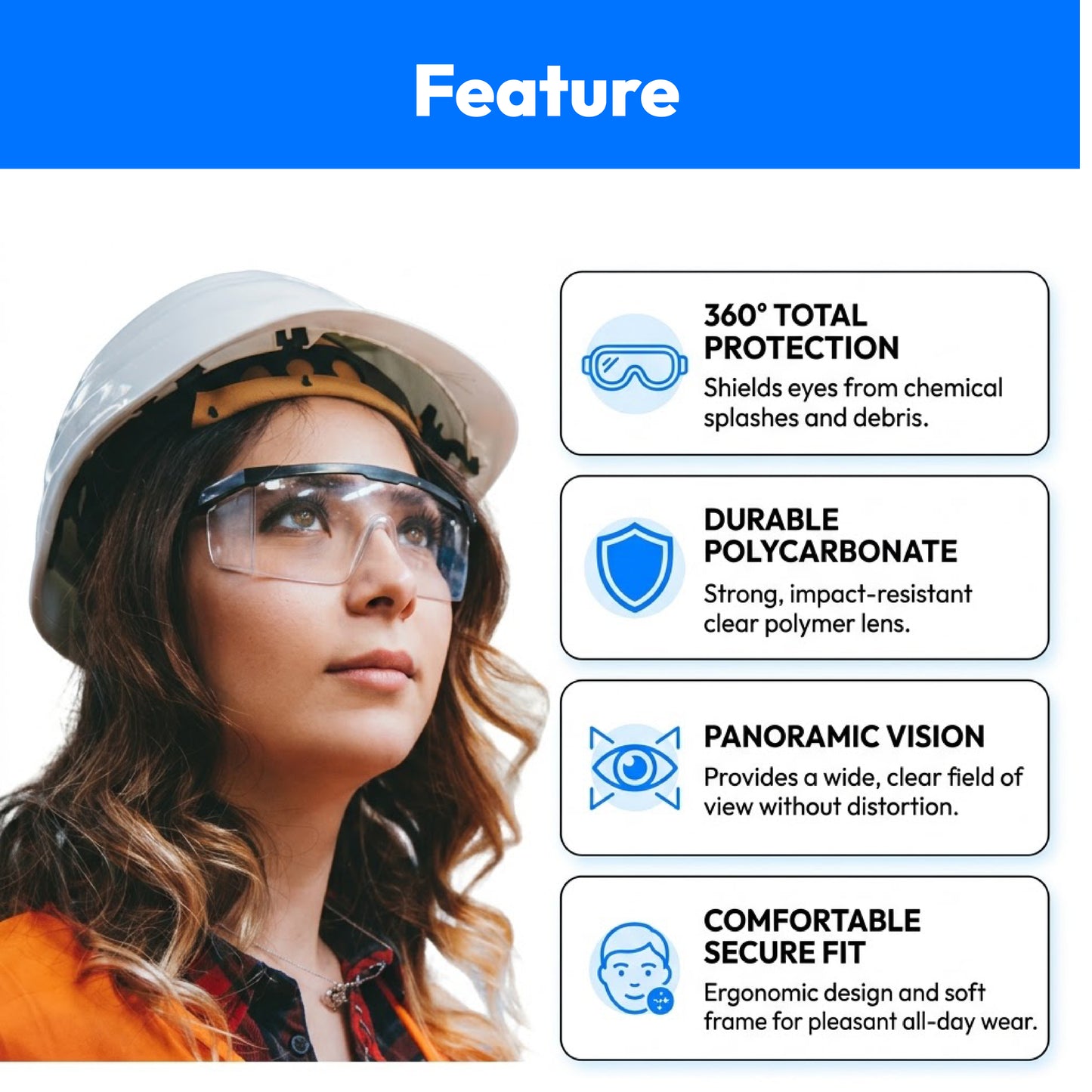 Safety Goggles Unisex-Chasma