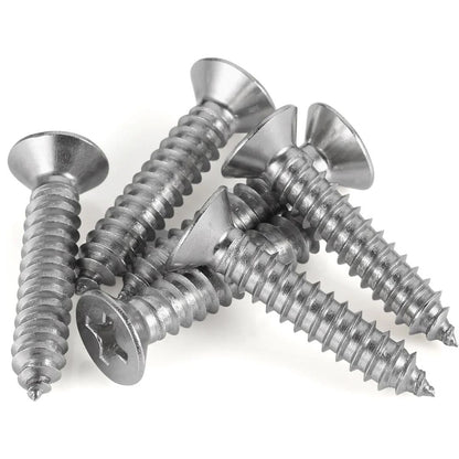 Implemental CSK Philip S.S Sheet Metal Screw 6 X 19mm-200pcs - 1
