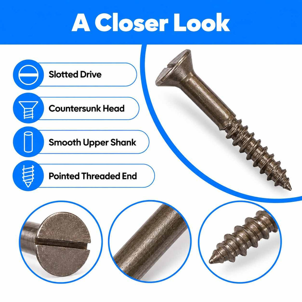Self Tapping Wood Screw