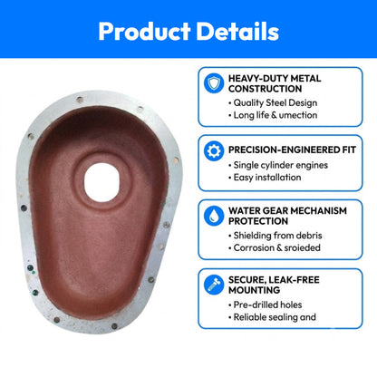 Water Gear Cover for Single Cylinder Engine – Strong Protection, Reliable Performance!