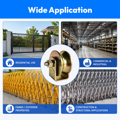 Sliding Gate Wheel-100MM Gate Roller U Track Rollers