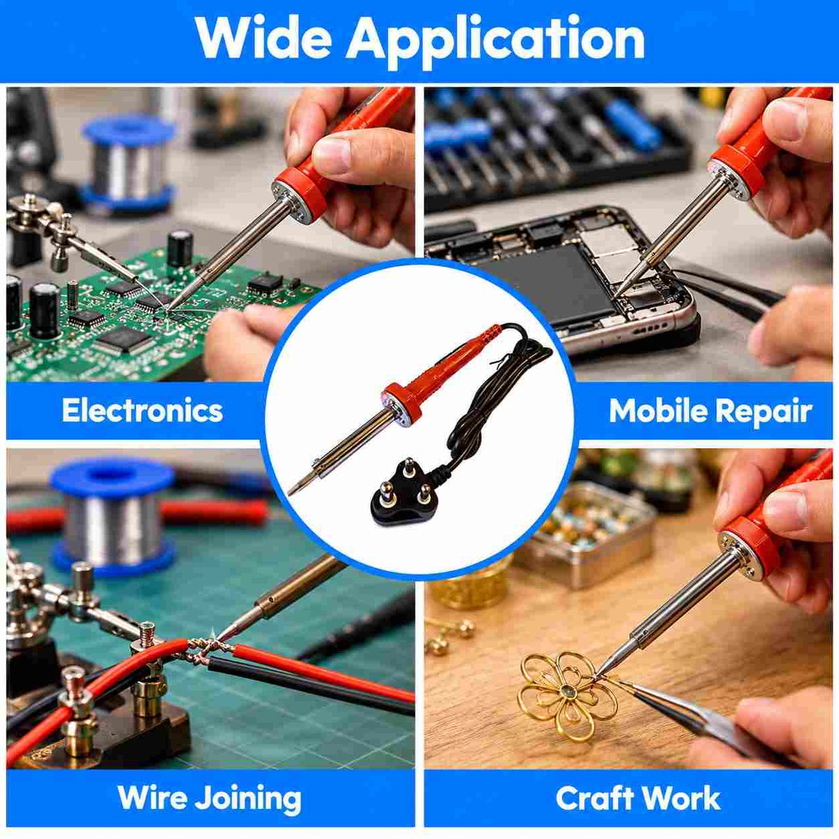 Soldering Iron 60W/230V (Electric Kavya)