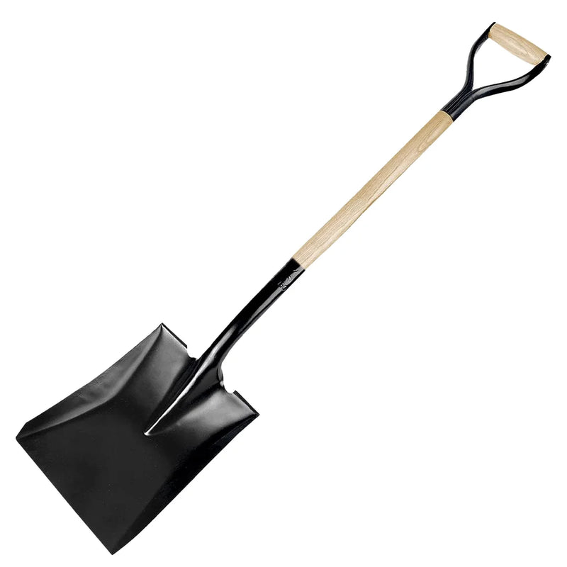 Square Shaped Iron Shovel With Wooden Handle (Belcha)