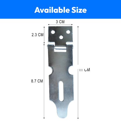 Stainless Steel Gate Lock Door Safety 4 INCH (Set of 3)