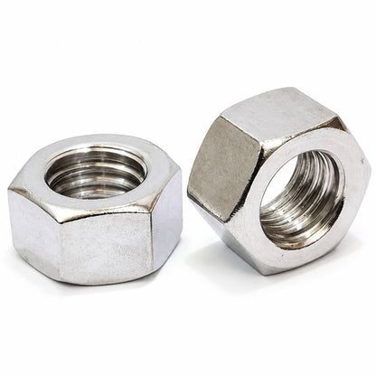Stainless Hex Nut Bolt Dropper, 304 18-8 Stainless Steel Nuts1/2"x13-100 Pack