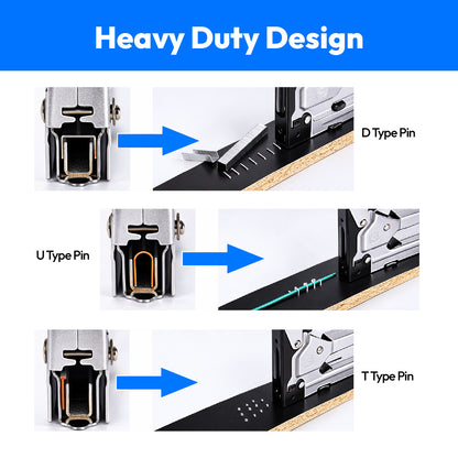 Finder Stapler 3 in 1 Multipurpose Upholstery 600 Stapler Pins