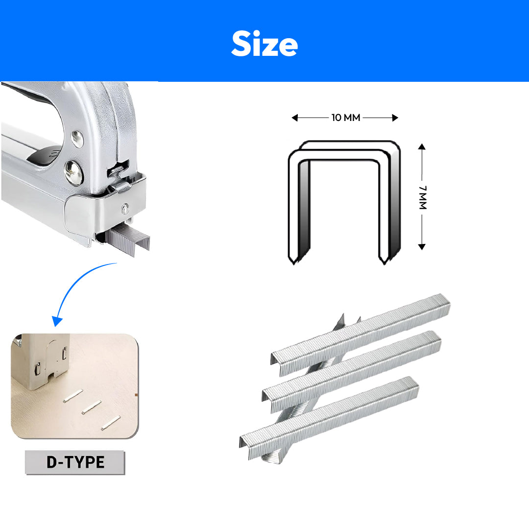 Stapler Pins- 8MM (Pack of 6048 Pins)