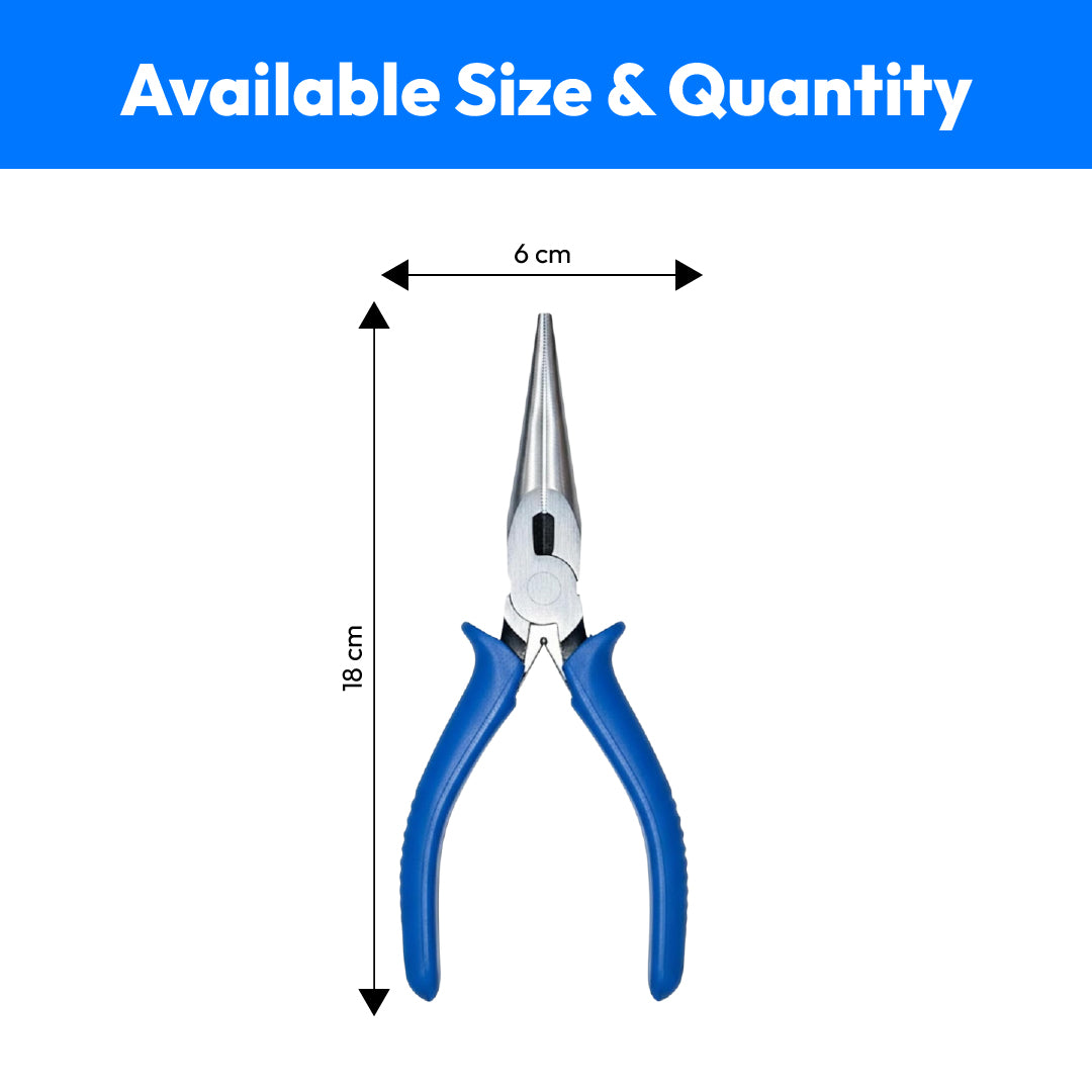 Venus Steel Long Nose Plier-6 INCH (150mm)