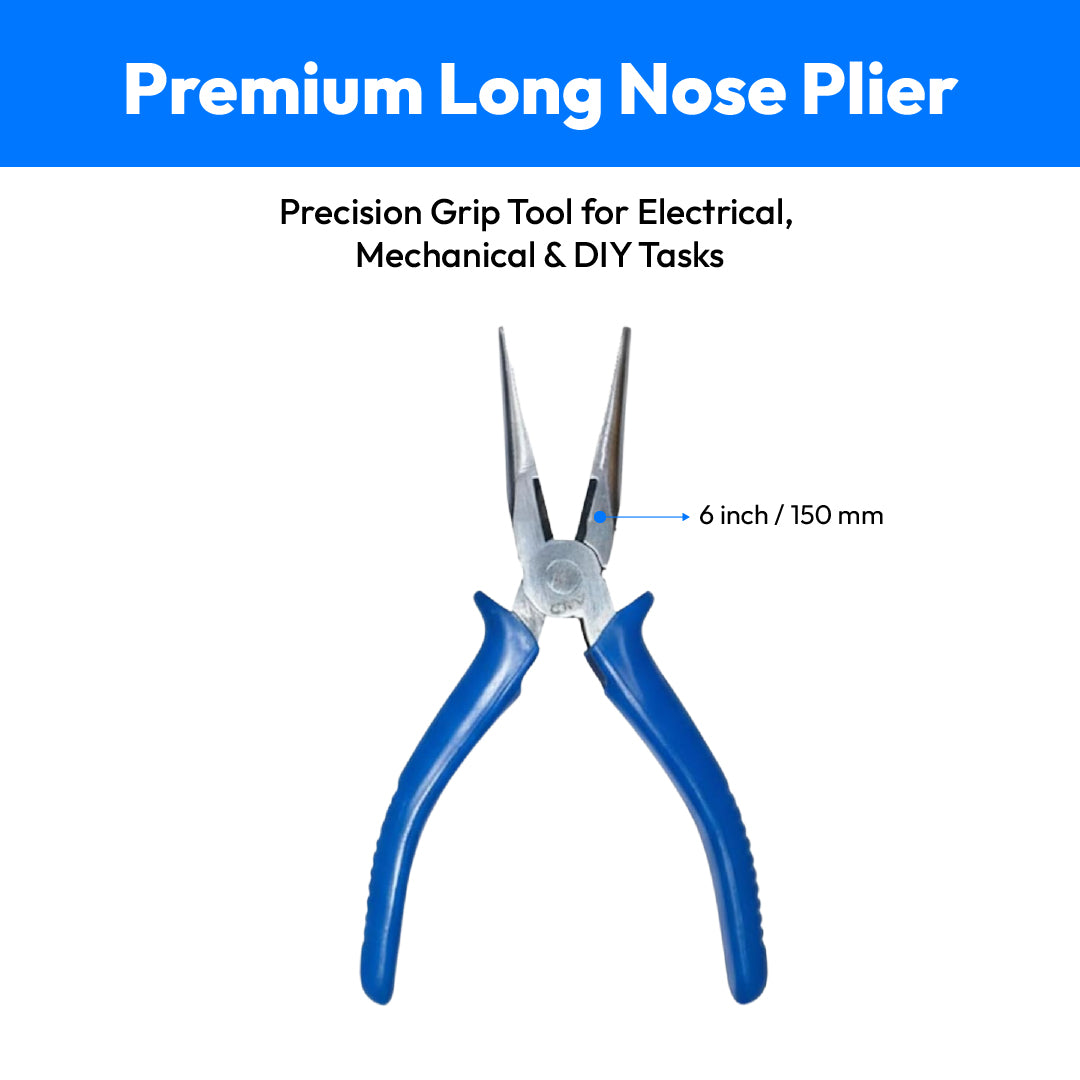 Venus Steel Long Nose Plier-6 INCH (150mm)