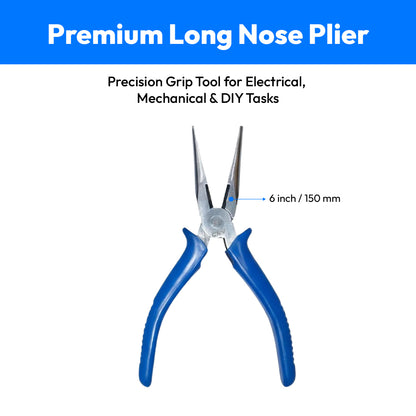 Venus Steel Long Nose Plier-6 INCH (150mm)