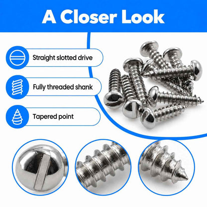 Steel Screw Pan Head Self Tapping Screw-8MM