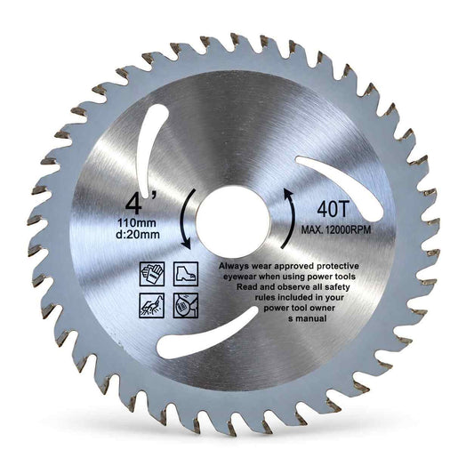 TCT Saw Blade For Wood Cutting 4"- 40T