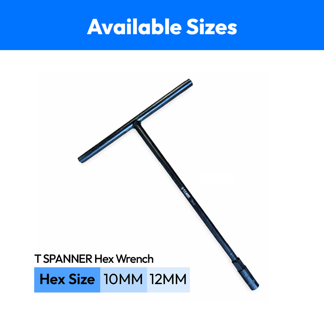 T SPANNER Hex Socket T Wrench (10 mm)