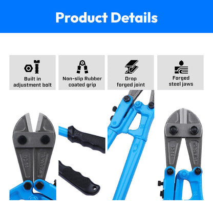 Taparia Steel Bolt Cutter TPR Handle BC-14