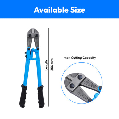 Taparia Steel Bolt Cutter TPR Handle BC-14