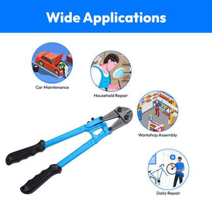 Taparia Steel Bolt Cutter TPR Handle BC-14