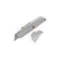 Taparia Utility Knife-19MM Card board & Paper Cutter with10 Replacement Blade