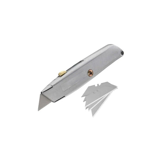 Taparia Utility Knife-19MM Card board & Paper Cutter with10 Replacement Blade