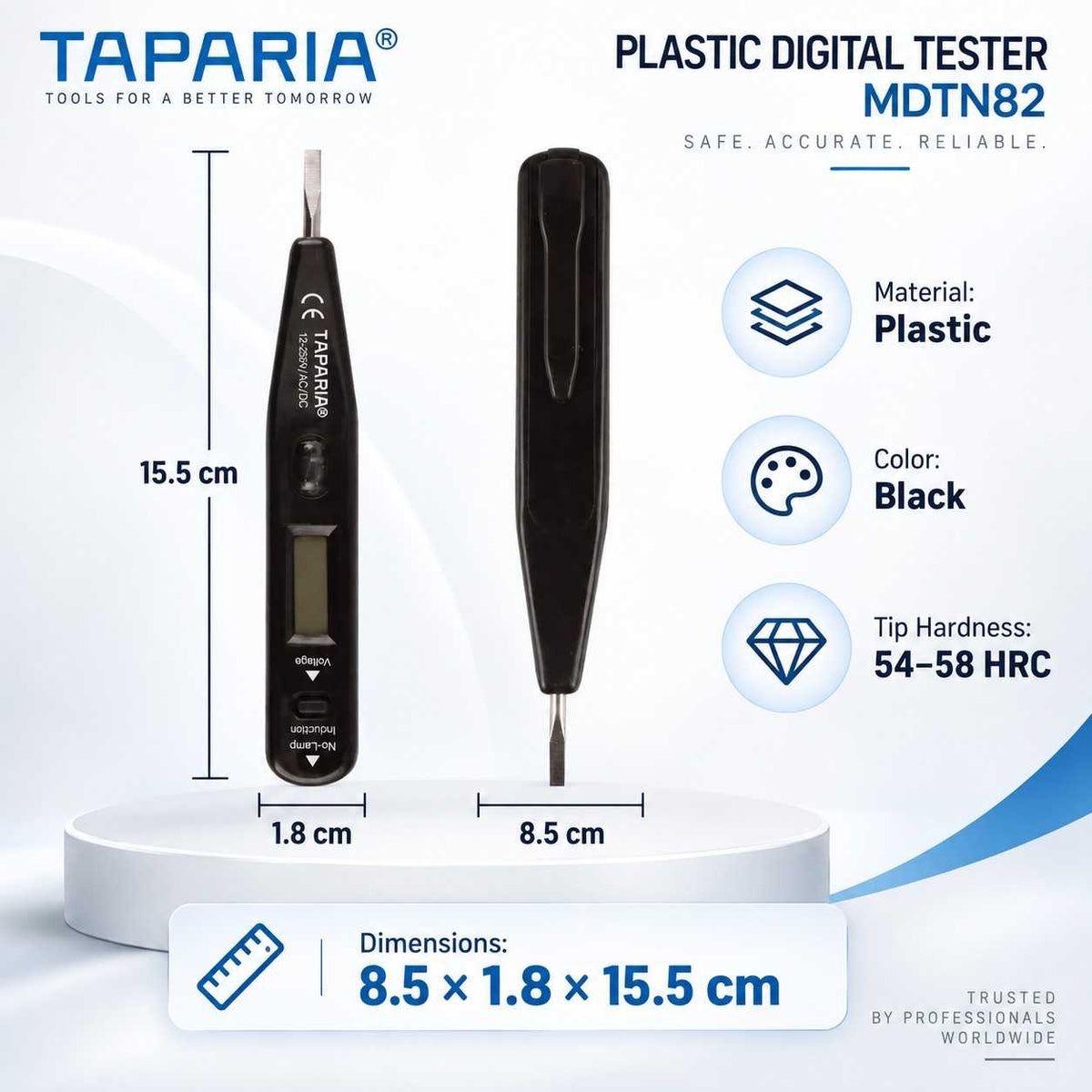 Implemental Taparia Plastic Digital Tester MDTN82 - 1