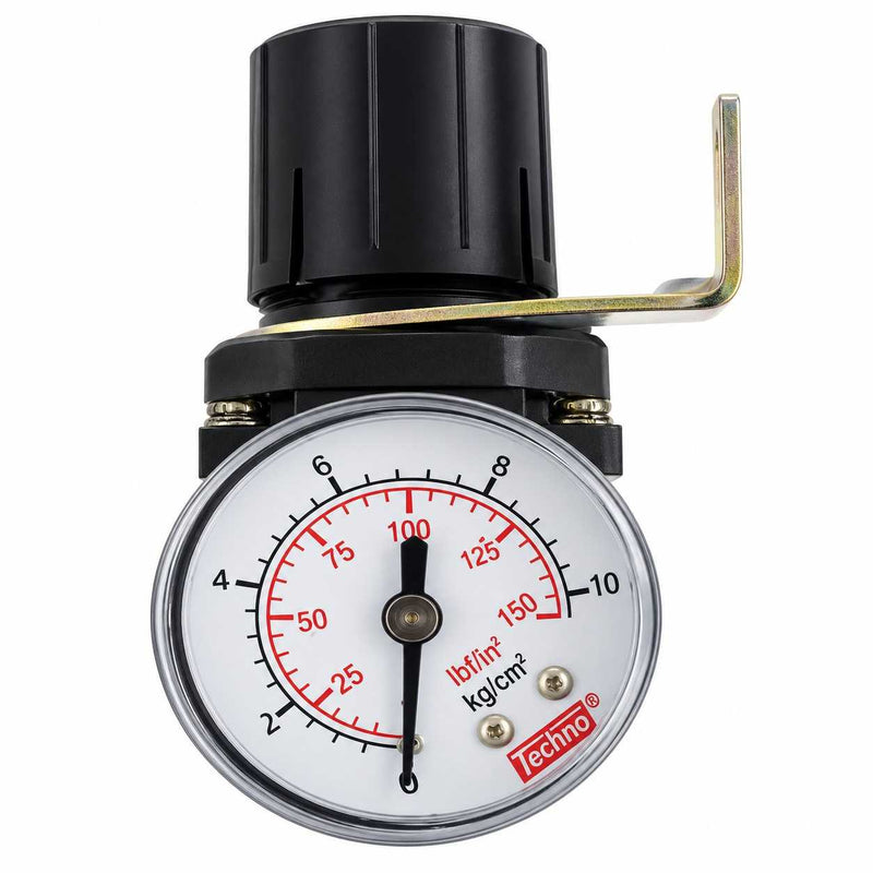 Techno AR2000-02 REGULATOR WITH GAUGE SIZE-1/4Inch