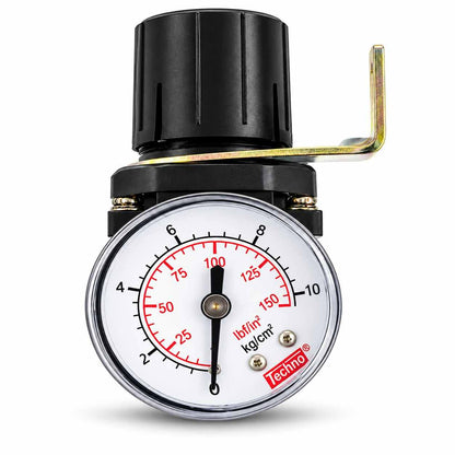Techno AR2000-02 REGULATOR WITH GAUGE SIZE-1/4Inch