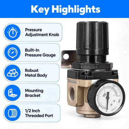 Techno Air Regulator 1/2 AR4000-04