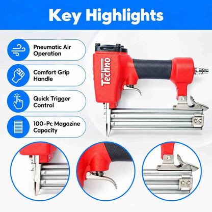 Techno Brad Nailer Pneumatic Air Nailer