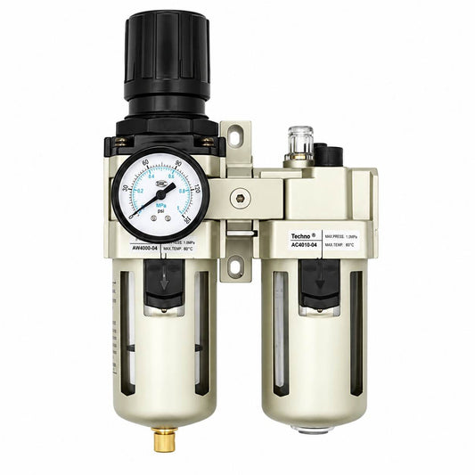 Techno FRL 1/2 AC4010-04 Air Filter Regulator Lubricator