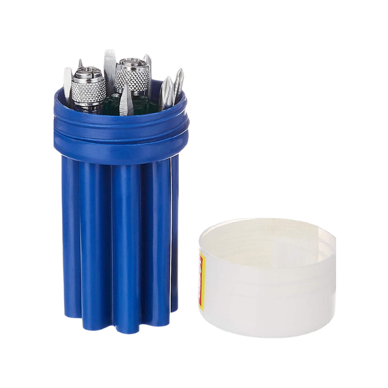PYE-595-Electrical Tester Screwdriver Kit with 8 in 1 Blades