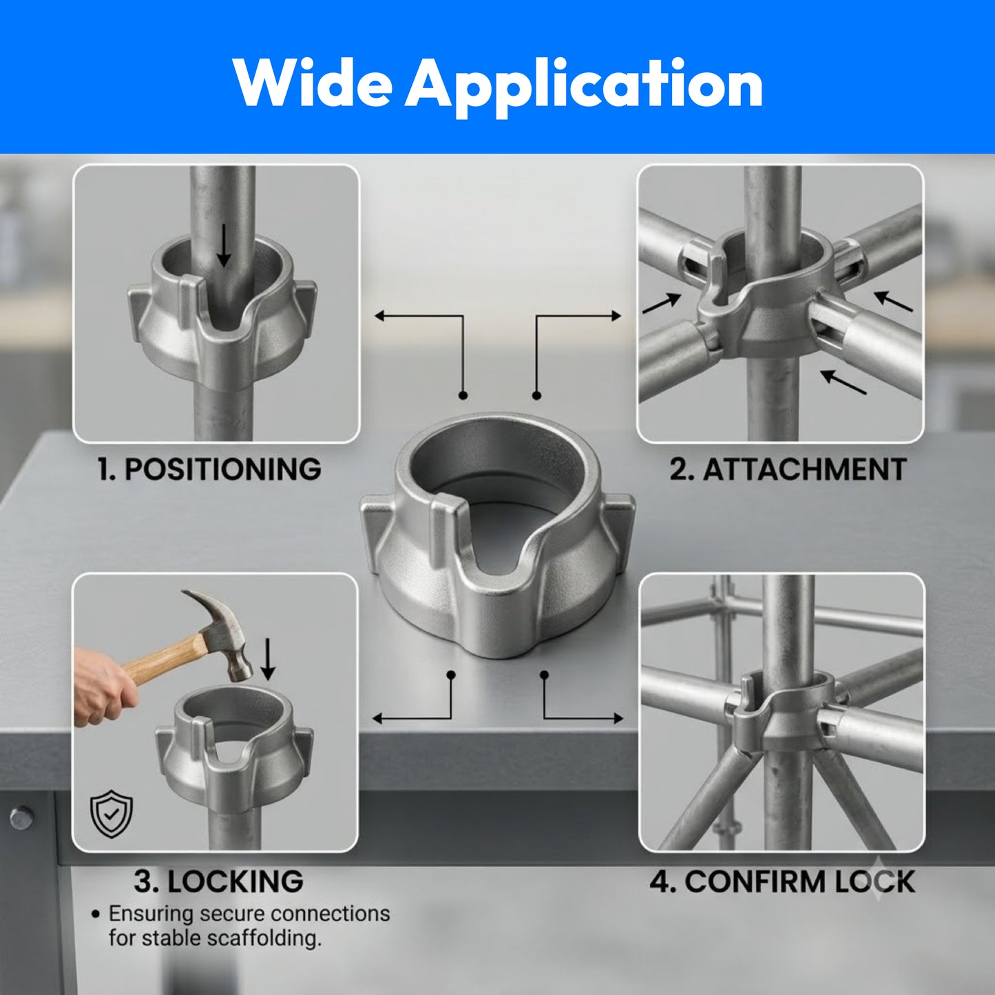 Top Cup Scaffolding(Set of 5)