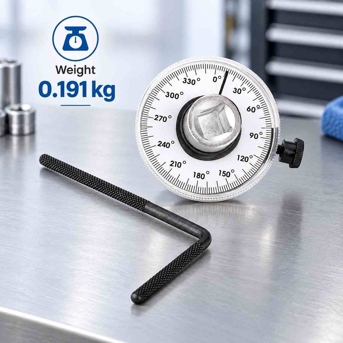 Implemental Torque Angular Gauge with Wrench-1/2Inch - 1
