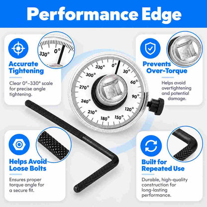 Torque Angular Gauge with Wrench-1/2Inch