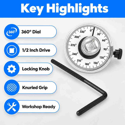 Torque Angular Gauge with Wrench-1/2Inch