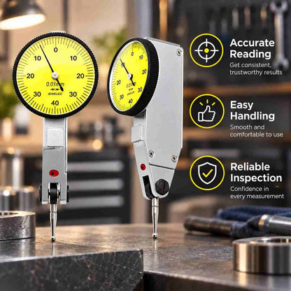 Implemental Trusize 0-0.8mm Dial Test indicator dial gauge-0.01MM - 1