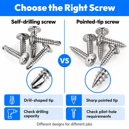 Truss Head Self Drilling Screw-200Pcs