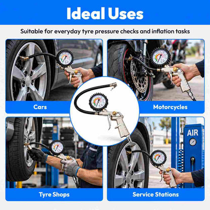 Tyre Inflator And Gauge Kit-25/D