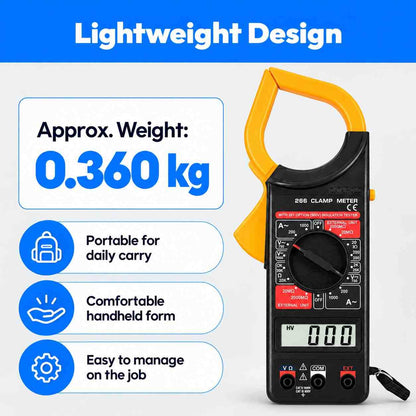 Unity AC/DC Resistance Tester Clamp Meter -266
