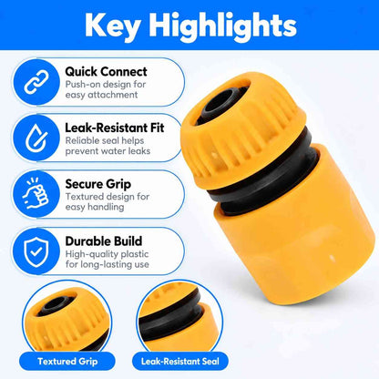 Universal Inlet Quick Connector Hose size 1/2 Inch
