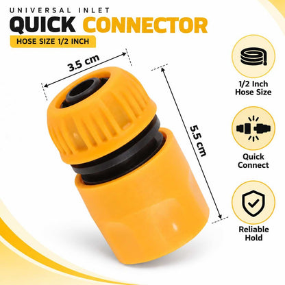 Implemental Universal Inlet Quick Connector Hose size 1/2 Inch - 1
