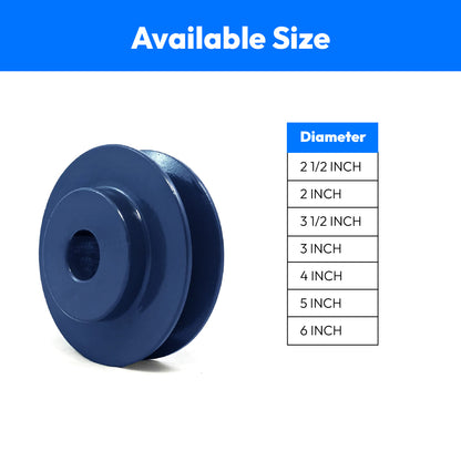 Cast Iron V Belt Pulley Section - A