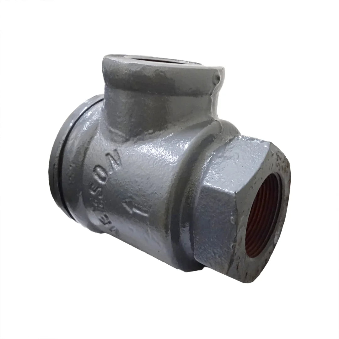 Veeson C.I Angle Feed Check Valve - 1 1/2 Inch