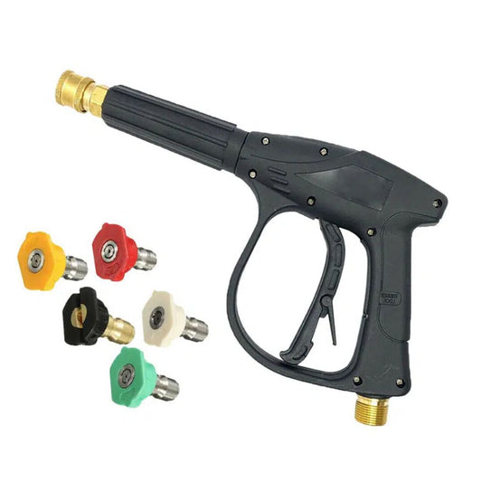 Car High Pressure Washer Gun-3000 PSI Max With 5Nozzle