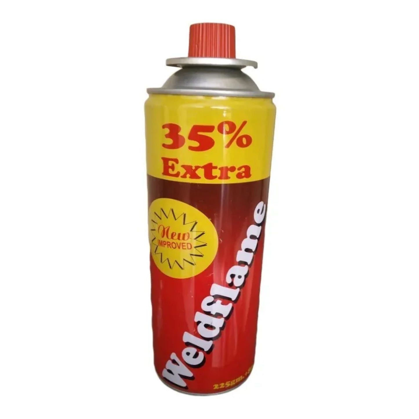 Weldflame Butane Gas Can Fire gas